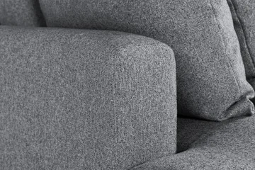Menard 4-sits Djup Tygsoffa - Grå - Möbler - Soffa - 4 sits soffa