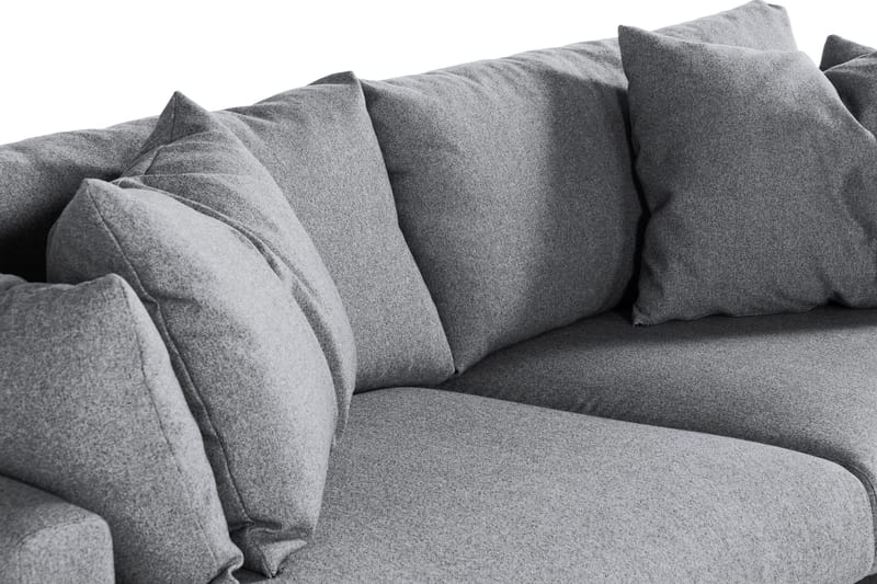 Menard 4-sits Djup Tygsoffa - Grå - Möbler - Soffa - 4 sits soffa