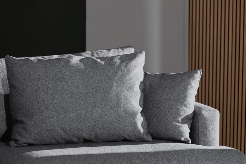 Menard 4-sits Djup Tygsoffa - Grå - Möbler - Soffa - 4 sits soffa