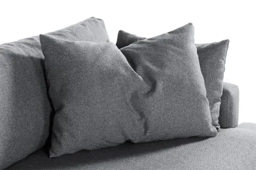 Menard 4-sits Djup Tygsoffa - Grå - Möbler - Soffa - 4 sits soffa