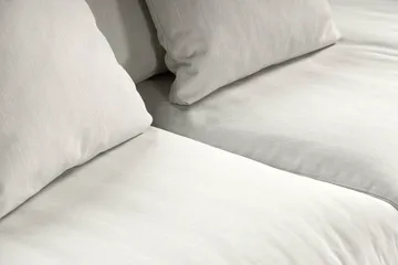 Menard 4-sits Djup Tygsoffa - Ljusgrå - Möbler - Soffa - 4 sits soffa