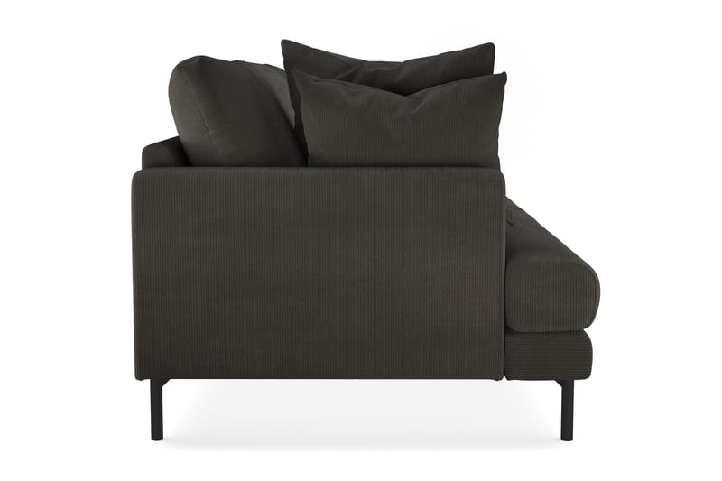 Menard 4-sits Manchestersoffa - Mörkgrå - Möbler - Soffa - 4 sits soffa