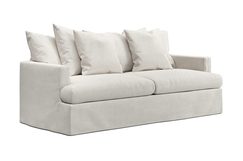 Menard 4-sits Tygsoffa - Beige - Möbler - Soffa - 4 sits soffa