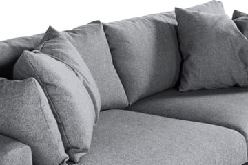 Menard 4-sits Tygsoffa - Grå - Möbler - Soffa - 4 sits soffa