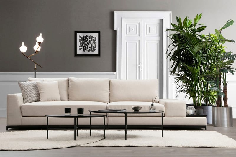 Mezonzo 4-sits Soffa - Beige - Möbler - Soffa - 4 sits soffa