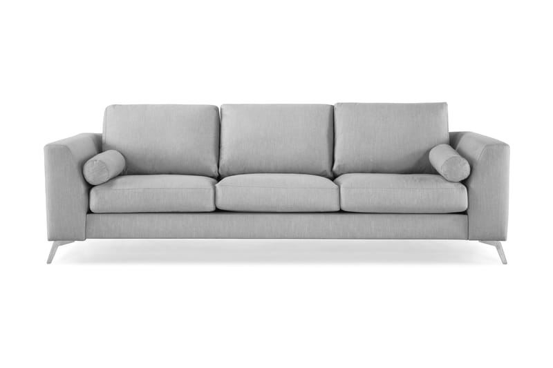 Ocean Lyx 3-sits Tygsoffa - Grå - Möbler - Soffa - 4 sits soffa