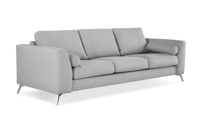 Ocean Lyx 3-sits Tygsoffa - Grå - Möbler - Soffa - 4 sits soffa
