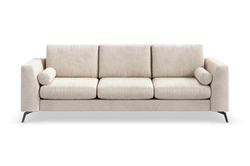Ocean Lyx 4-sits Manchestersoffa - Beige - Möbler - Soffa - 4 sits soffa