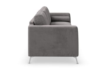 Ocean Lyx 4-sits Manchestersoffa - Mörkgrå - Möbler - Soffa - 4 sits soffa