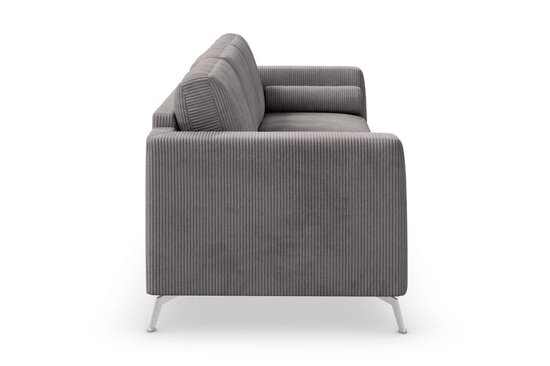 Ocean Lyx 4-sits Manchestersoffa - Mörkgrå - Möbler - Soffa - 4 sits soffa