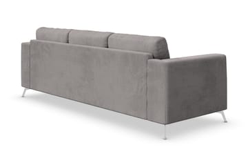 Ocean Lyx 4-sits Manchestersoffa - Mörkgrå - Möbler - Soffa - 4 sits soffa