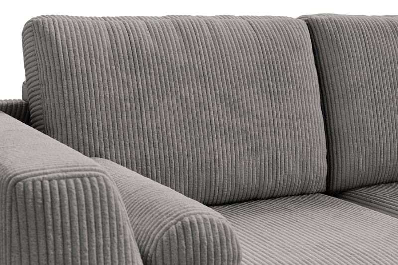 Ocean Lyx 4-sits Manchestersoffa - Mörkgrå - Möbler - Soffa - 4 sits soffa