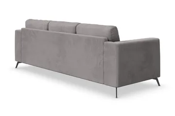 Ocean Lyx 4-sits Manchestersoffa - Mörkgrå - Möbler - Soffa - 4 sits soffa