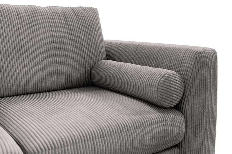 Ocean Lyx 4-sits Manchestersoffa - Mörkgrå - Möbler - Soffa - 4 sits soffa