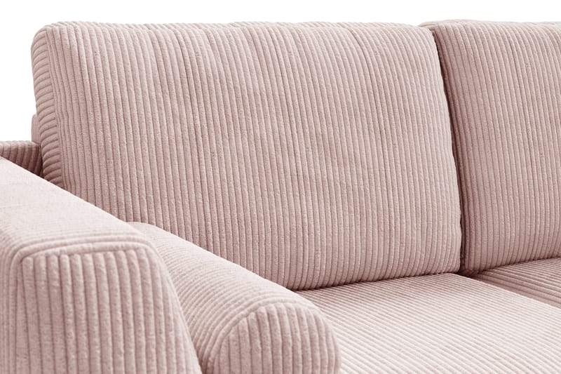 Ocean Lyx 4-sits Manchestersoffa - Rosa - Möbler - Soffa - 4 sits soffa