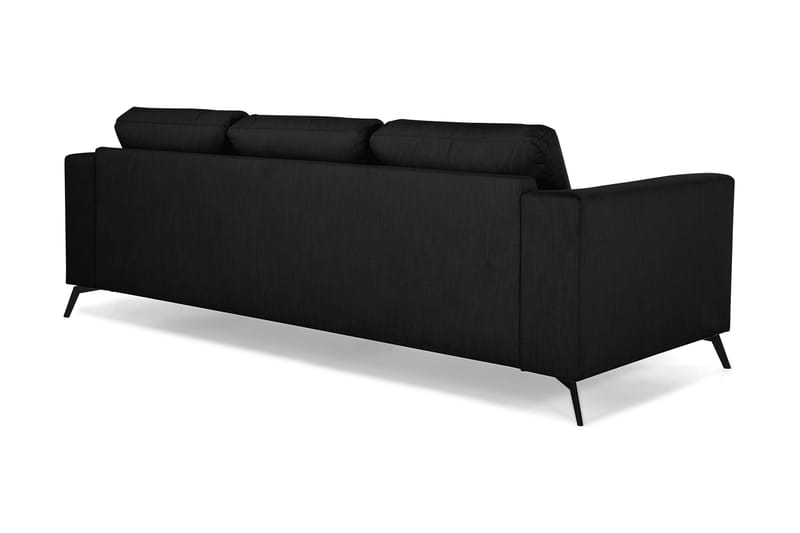 Ocean Lyx 4-sits Tygsoffa - Svart - Möbler - Soffa - 4 sits soffa