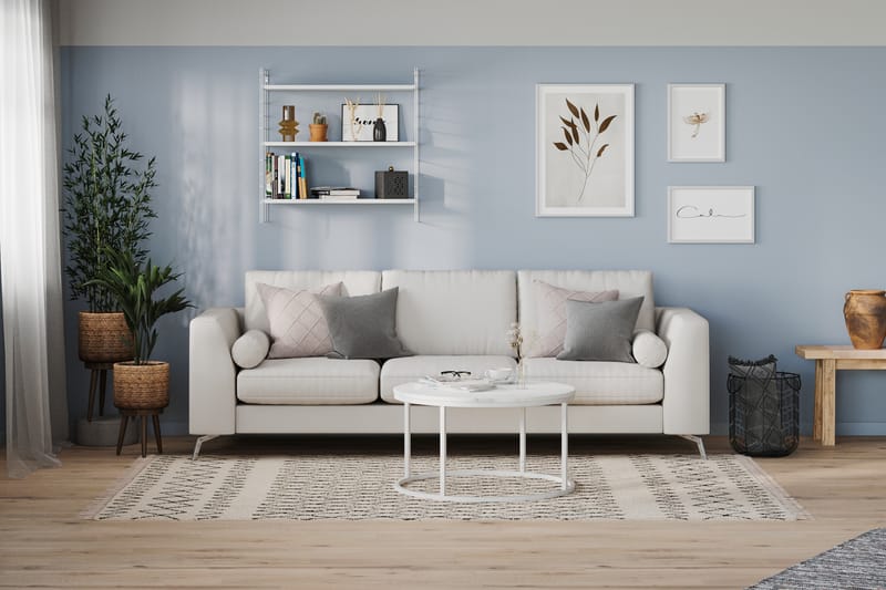 Soffa Friday Lyx 4-sits - Linnebeige - Möbler - Soffa - 4 sits soffa