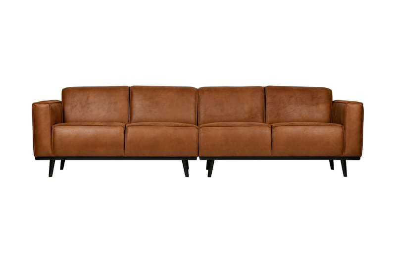 Soffa Nowell 4-sits - Cognac - 4 sits soffa