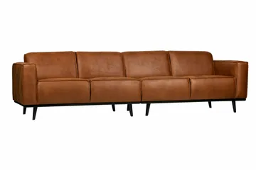 Statement 4-sits Soffa - Cognac - Möbler - Soffa - 4 sits soffa
