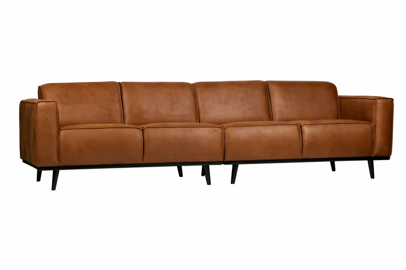 Statement 4-sits Soffa - Cognac - Möbler - Soffa - 4 sits soffa