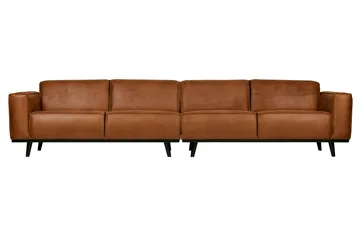 Statement 4-sits Soffa Large - Cognac - Möbler - Soffa - 4 sits soffa