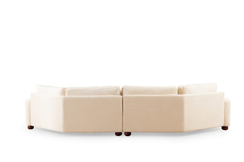 Svängd Soffa Maddington 4-sits - Beige - Möbler - Soffa - 4 sits soffa