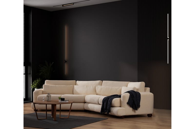 Svängd Soffa Maddington 4-sits - Beige - Möbler - Soffa - 4 sits soffa