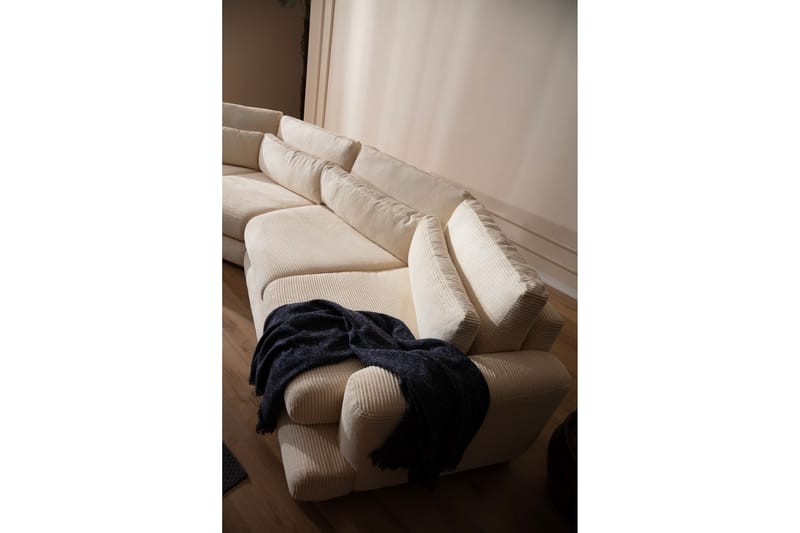Svängd Soffa Maddington 4-sits - Beige - Möbler - Soffa - 4 sits soffa