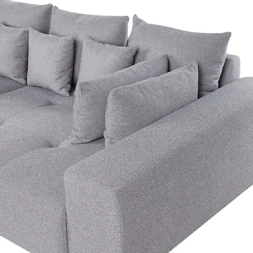 4-sits soffa Torpo - Grå, svart - Möbler - Soffa - 4 sits soffa