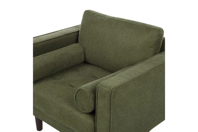 4-sits Soffgrupp Nurmo Grönt/mörkt trä - Grönt/mörkt trä - Möbler - Soffa - Soffgrupp