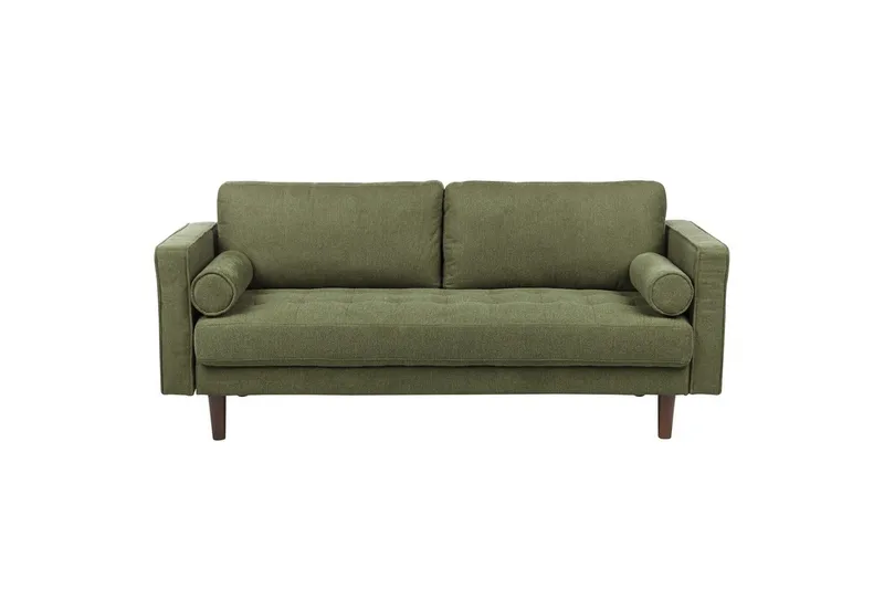 4-sits Soffgrupp Nurmo Grönt/mörkt trä - Grönt/mörkt trä - Möbler - Soffa - Soffgrupp