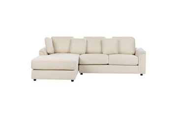 4-sitssoffa Kohlo Beige/svart, Högervänd - Beige/svart, Högervänd - Möbler - Soffa - Soffgrupp