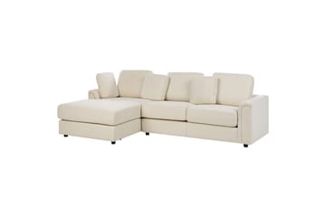 4-sitssoffa Kohlo Beige/svart, Högervänd - Beige/svart, Högervänd - Möbler - Soffa - Soffgrupp
