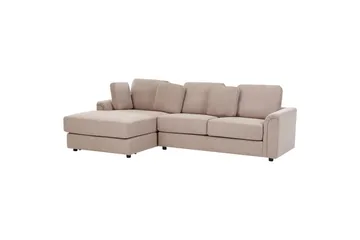 4-sitssoffa Kohlo Taupe/svart, Högervänd - Taupe/svart, Högervänd - Möbler - Soffa - Soffgrupp