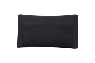 5-sits Hörnsoffa med fotpall Unstad Svart, Högervänd, Polyester - Svart, Högervänd, Polyester - Möbler - Soffa - Modulsoffa - Komplett modulsoffa