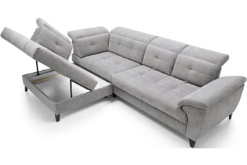 5-sits Soffa med Schäslong Inferne - Grå - Möbler - Soffa - Divansoffa & schäslongsoffa