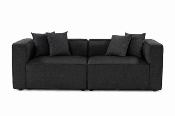 Abbas 2-sits Soffa - Antracit - Möbler - Soffa - Modulsoffa - Komplett modulsoffa