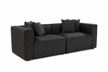 Abbas 2-sits Soffa - Antracit - Möbler - Soffa - Modulsoffa - Komplett modulsoffa