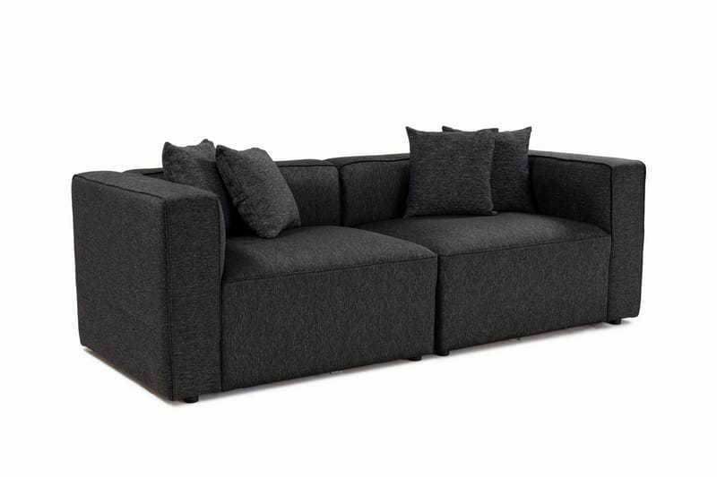 Abbas 2-sits Soffa - Antracit - Möbler - Soffa - Modulsoffa - Komplett modulsoffa
