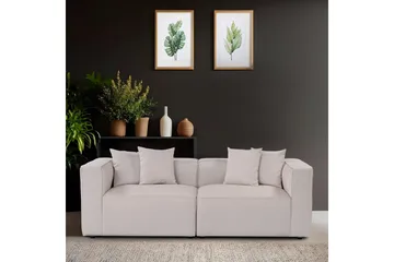 Abbas 2-sits Soffa - Ecru - Möbler - Soffa - Modulsoffa - Komplett modulsoffa