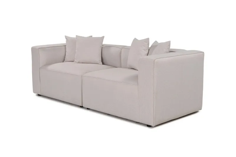 Abbas 2-sits Soffa - Ecru - Möbler - Soffa - Modulsoffa - Komplett modulsoffa