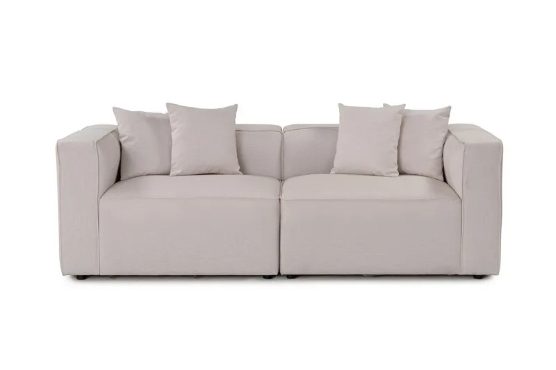 Abbas 2-sits Soffa - Ecru - Möbler - Soffa - Modulsoffa - Komplett modulsoffa