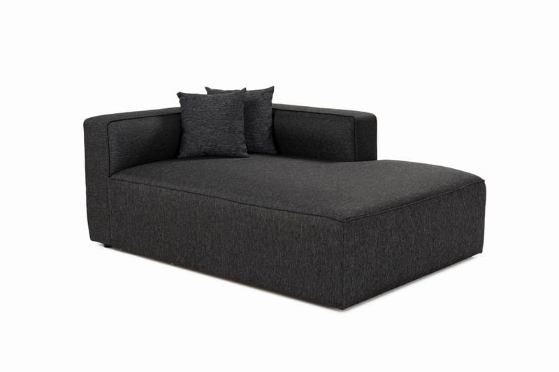 Abbas 4-sits Soffa med Divan - Antracit - Möbler - Soffa - Divansoffa & schäslongsoffa - 4 sits soffa med divan