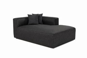 Abbas 4-sits Soffa med Divan - Antracit - Möbler - Soffa - Divansoffa & schäslongsoffa - 4 sits soffa med divan