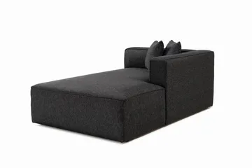 Abbas 4-sits Soffa med Divan - Antracit - Möbler - Soffa - Divansoffa & schäslongsoffa - 4 sits soffa med divan