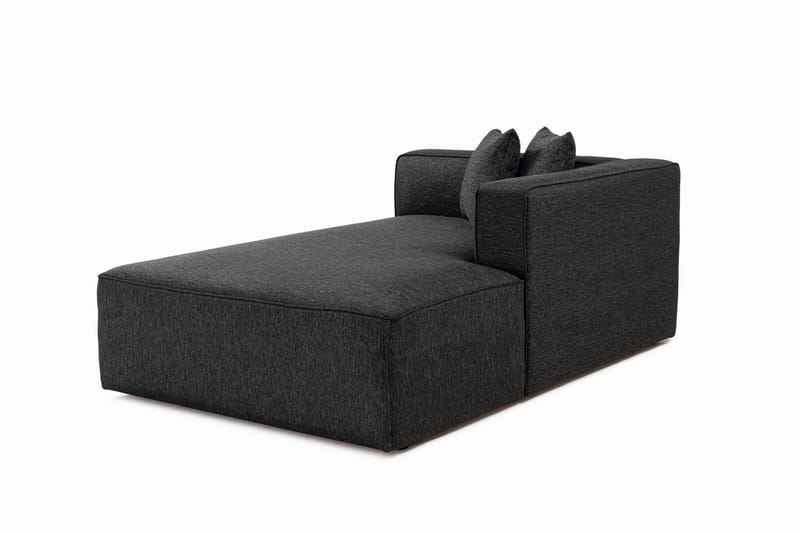 Abbas 4-sits Soffa med Divan - Antracit - Möbler - Soffa - Divansoffa & schäslongsoffa - 4 sits soffa med divan