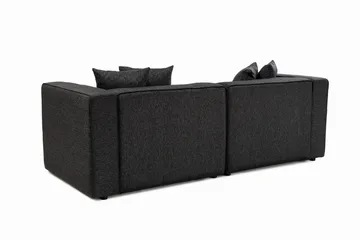 Abbas 4-sits Soffa med Divan - Antracit - Möbler - Soffa - Divansoffa & schäslongsoffa - 4 sits soffa med divan