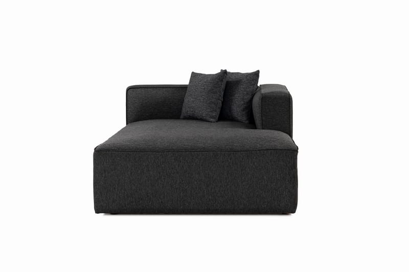 Abbas 4-sits Soffa med Divan - Antracit - Möbler - Soffa - Divansoffa & schäslongsoffa - 4 sits soffa med divan