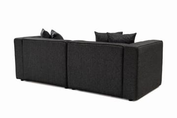 Abbas 4-sits Soffa med Divan - Antracit - Möbler - Soffa - Divansoffa & schäslongsoffa - 4 sits soffa med divan