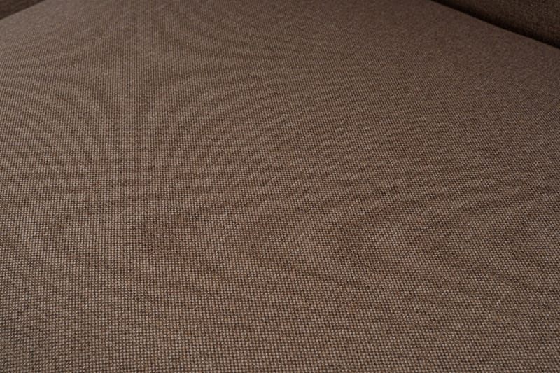 Abbas 4-sits Soffa med Divan - Brun - Möbler - Soffa - Divansoffa & schäslongsoffa - 4 sits soffa med divan